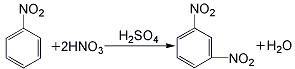 m-Dinitrobenzene can be prepared by the nitration of Nitrobenzene with mixed acid